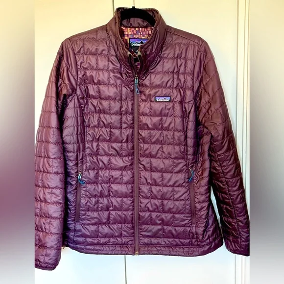 Patagonia Burgundy Special Edition Nano Puff® Jacket - Like New! - Picture 1 of 4